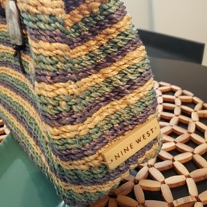 Ninewest Woven Handbag